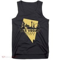 Las Vegas Nevada Skyline Gps Coordinates Tank Top thumb 0