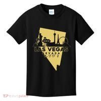Las Vegas Nevada Skyline Gps Coordinates Kids T-Shirt thumb 0