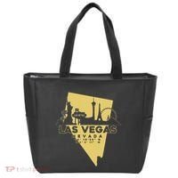 Las Vegas Nevada Skyline Gps Coordinates Tote Bag thumb 0
