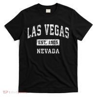 Las Vegas Nevada Nv Vintage Established Sports T-Shirt thumb 0