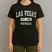 Las Vegas Nevada Nv Vintage Established Sports T-Shirt thumb 4