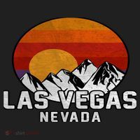 Las Vegas Nevada Retro Mountain Sunset Tumbler thumb 3
