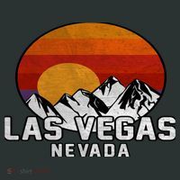 Las Vegas Nevada Retro Mountain Sunset Infant Baby Jersey Bodysuit thumb 2
