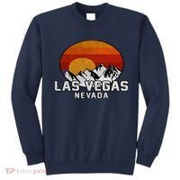 Las Vegas Nevada Retro Mountain Sunset Sweatshirt thumb 0