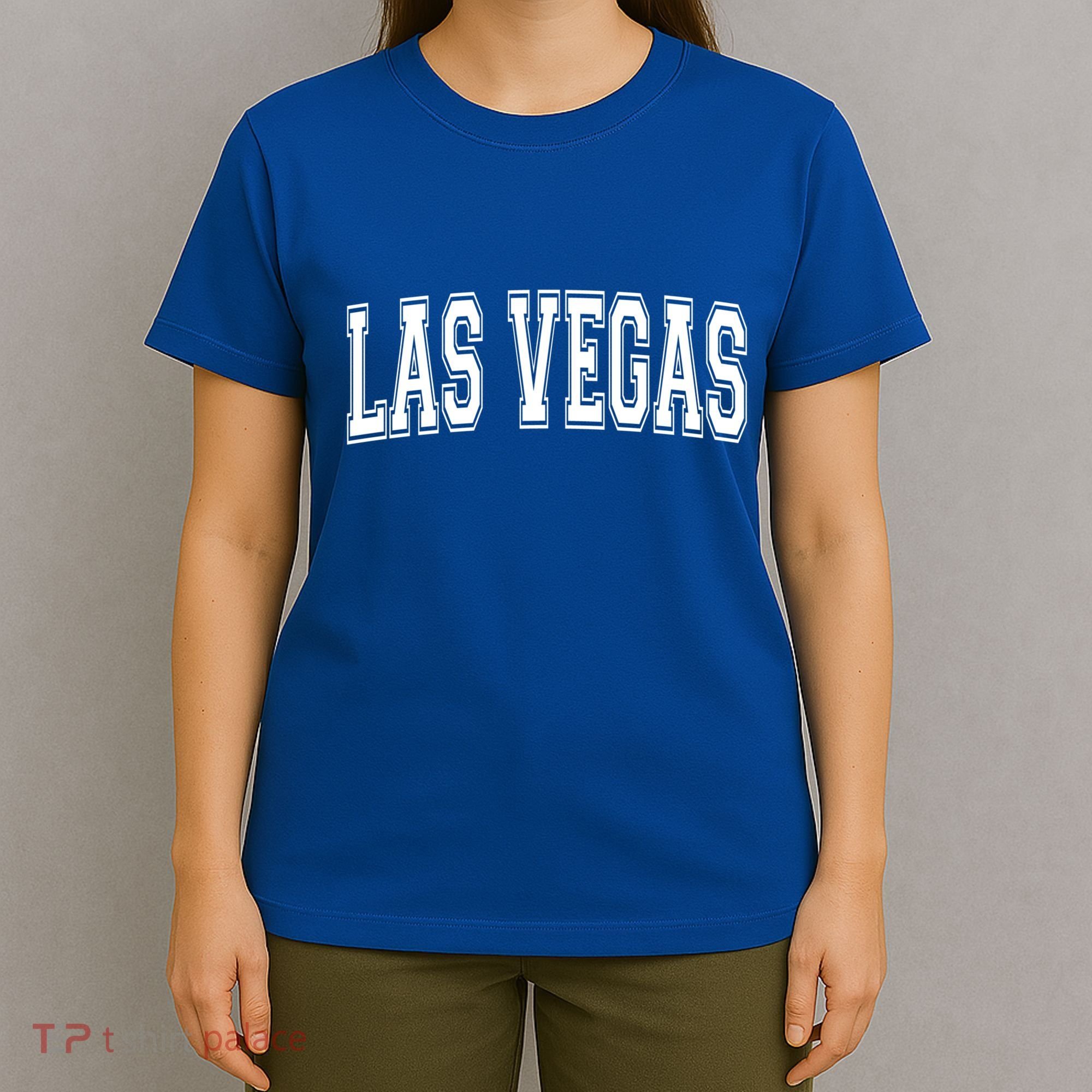 Las Vegas Nv Nevada Usa Vintage Sports Varsity Style Gift T-Shirt