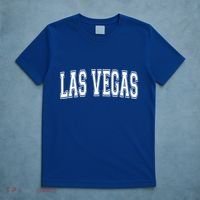 Las Vegas Nv Nevada Usa Vintage Sports Varsity Style Gift T-Shirt thumb 5