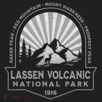Lassen Volcanic National Park California Retro Souvenir Meaningful Gift Beanie thumb 2
