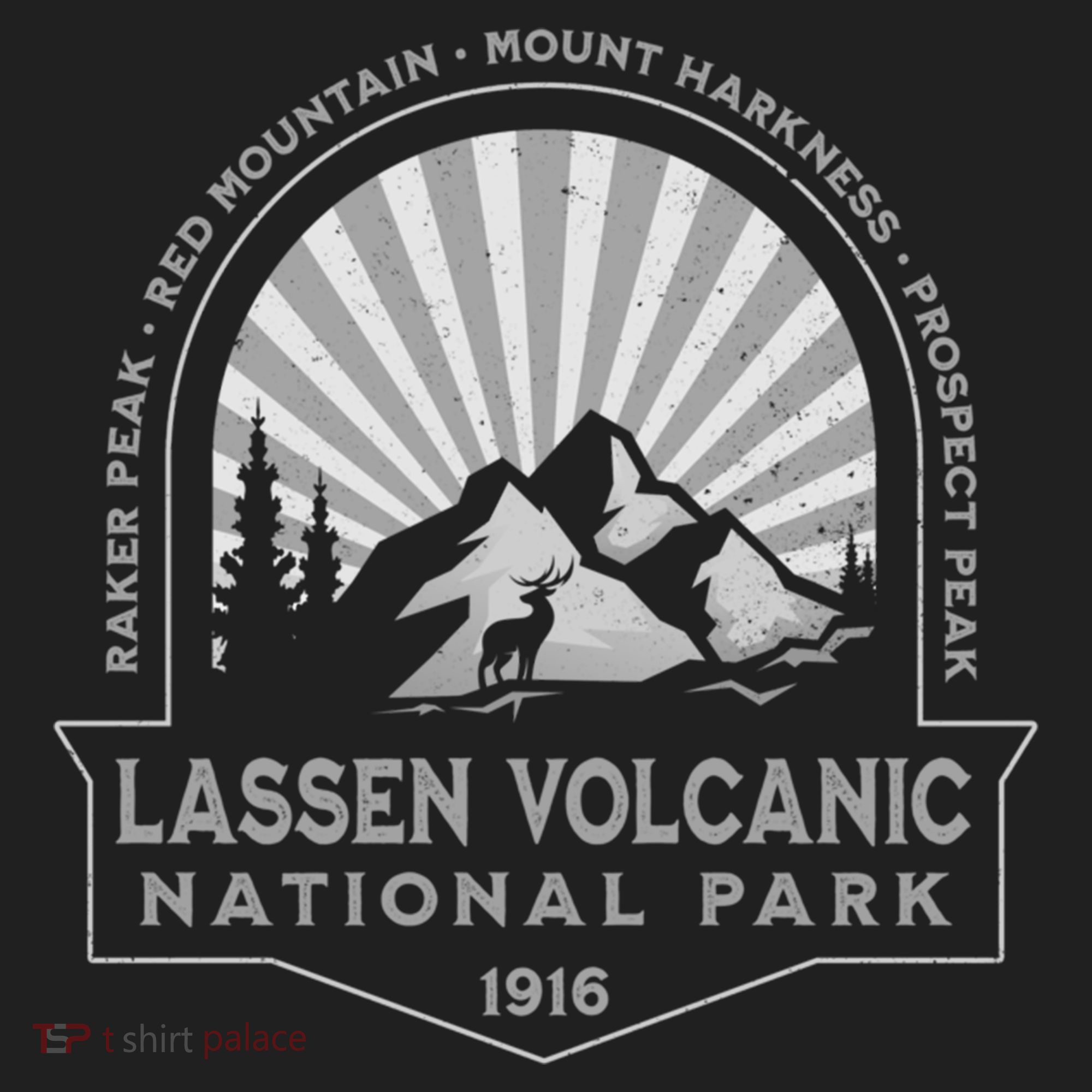 Lassen Volcanic National Park California Retro Souvenir Meaningful Gift Beanie