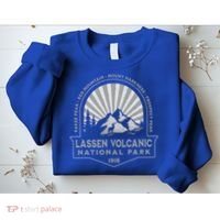 Lassen Volcanic National Park California Retro Souvenir Meaningful Gift Sweatshirt thumb 2