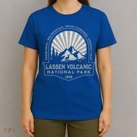 Lassen Volcanic National Park California Retro Souvenir Meaningful Gift T-Shirt thumb 4