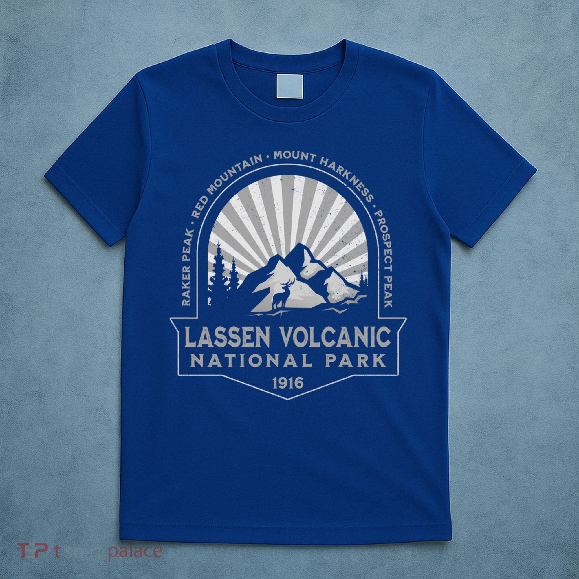 Lassen Volcanic National Park California Retro Souvenir Meaningful Gift T-Shirt