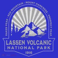 Lassen Volcanic National Park California Retro Souvenir Meaningful Gift T-Shirt thumb 7