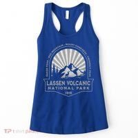 Lassen Volcanic National Park California Retro Souvenir Meaningful Gift Women's Tank Top thumb 0