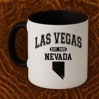 Las Vegas Nevada Est 1905 Varsity Coffee Mug thumb 2