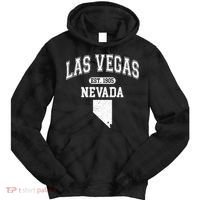 Las Vegas Nevada Est 1905 Varsity Tie Dye Hoodie thumb 0