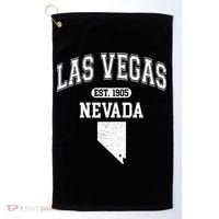 Las Vegas Nevada Est 1905 Varsity Golf Towel thumb 0