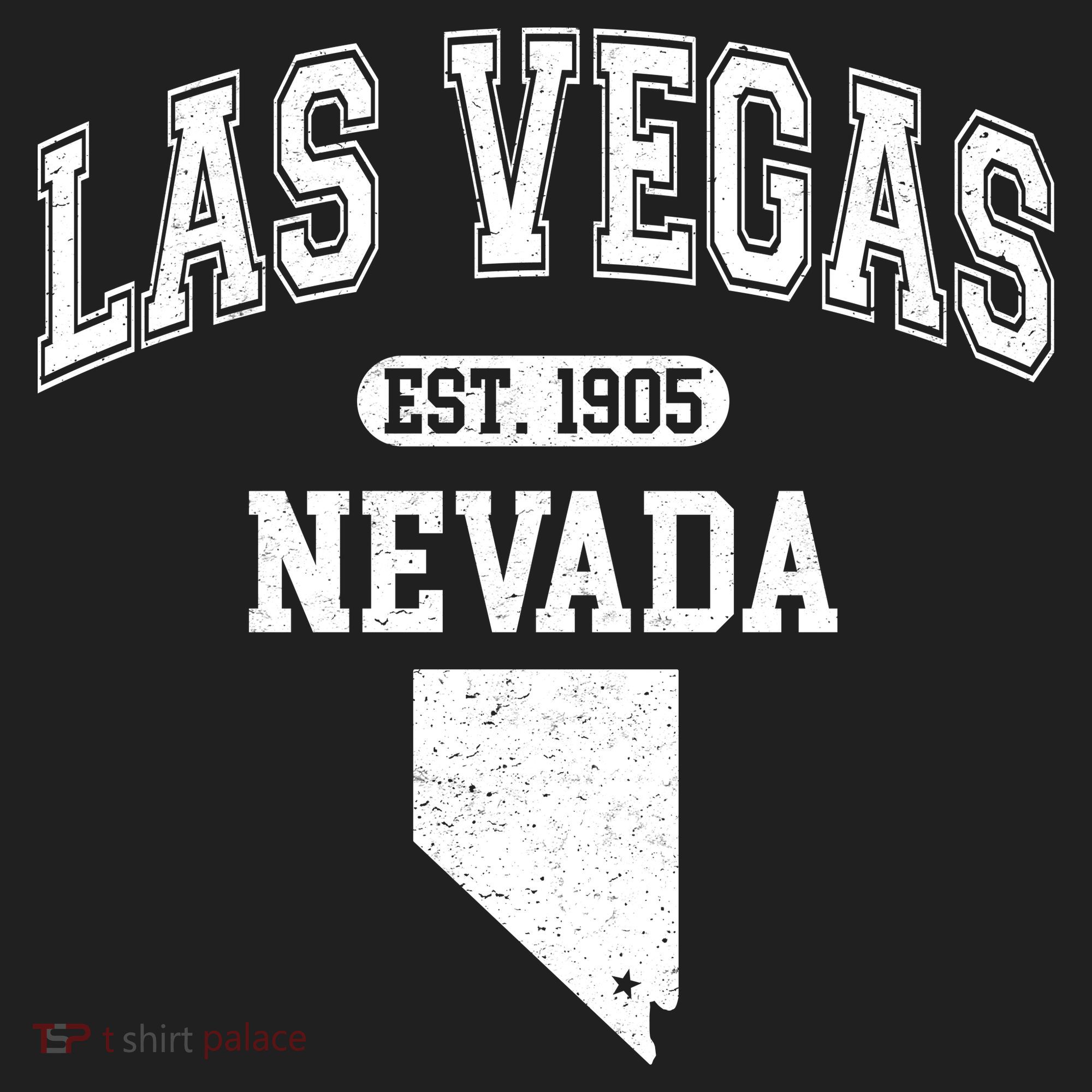 Las Vegas Nevada Est 1905 Varsity Golf Towel