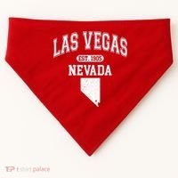 Las Vegas Nevada Est 1905 Varsity USA-Made Doggie Bandana thumb 0