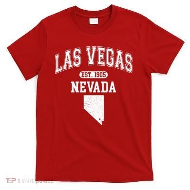 Las Vegas Nevada Est 1905 Varsity T-Shirt