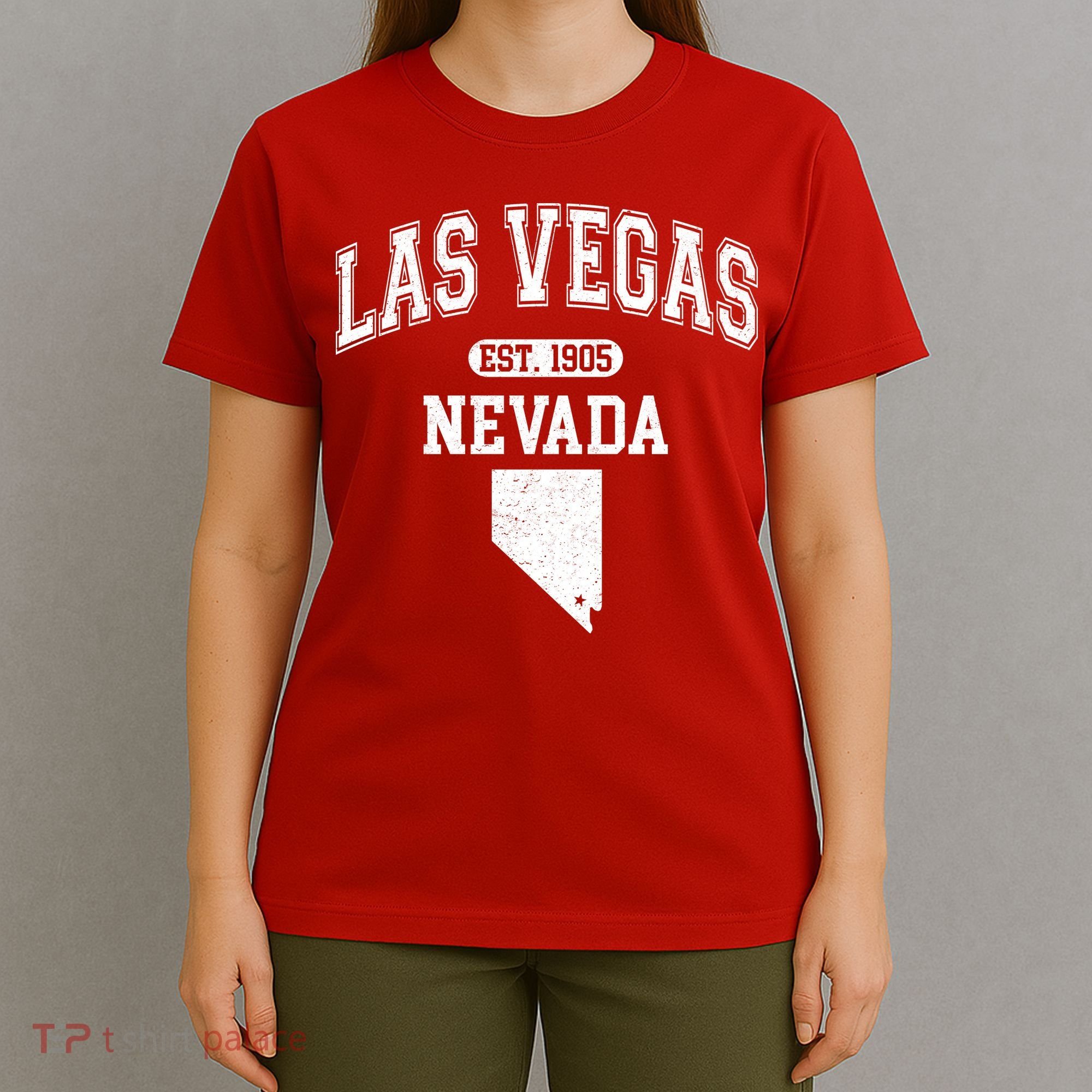 Las Vegas Nevada Est 1905 Varsity T-Shirt