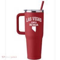 Las Vegas Nevada Est 1905 Varsity 40oz Vacuum Insulated Stainless Steel Travel Tumbler thumb 2