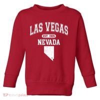Las Vegas Nevada Est 1905 Varsity Toddler Sweatshirt thumb 0