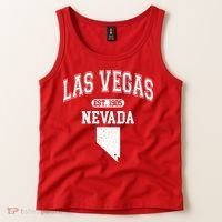 Las Vegas Nevada Est 1905 Varsity Tank Top thumb 2