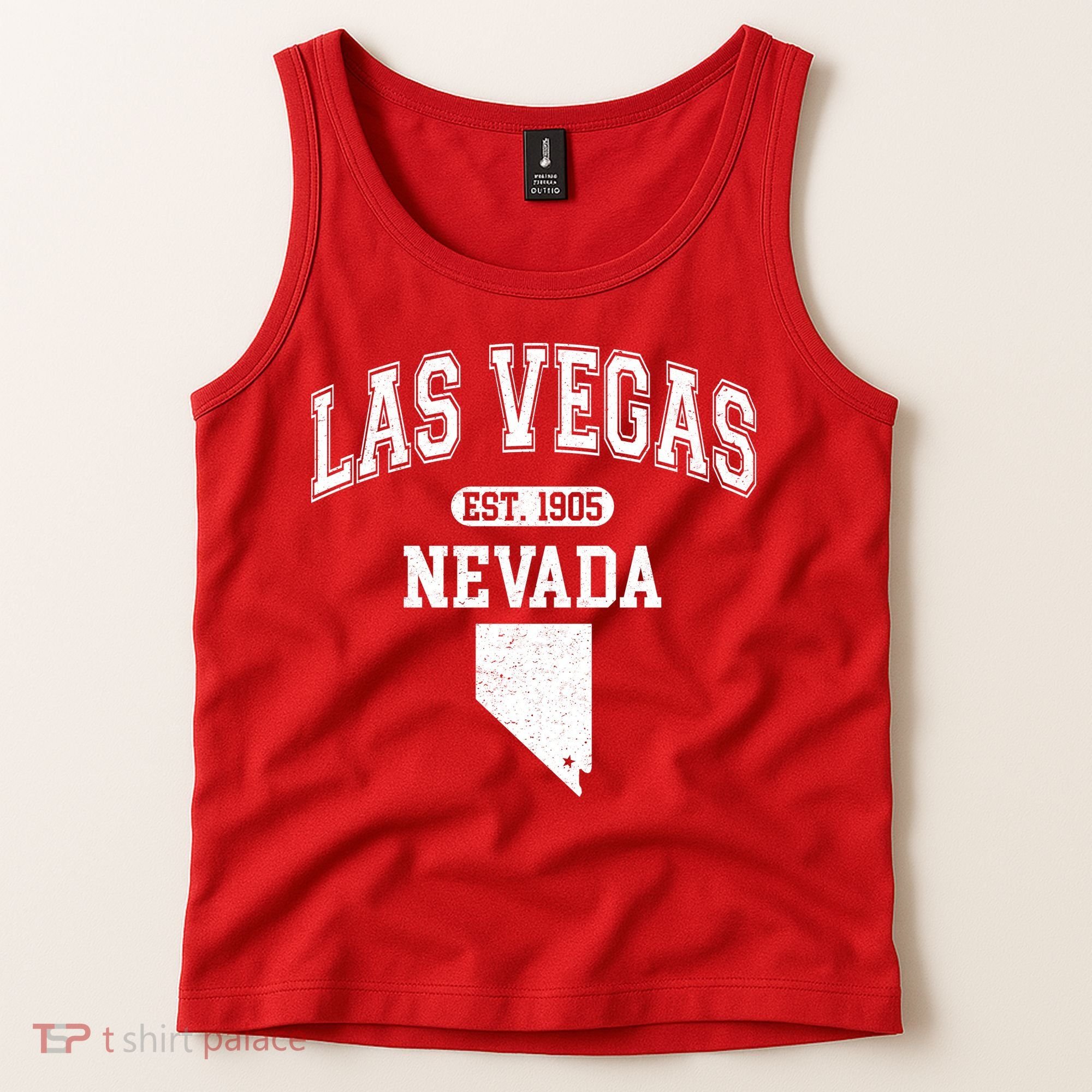 Las Vegas Nevada Est 1905 Varsity Tank Top