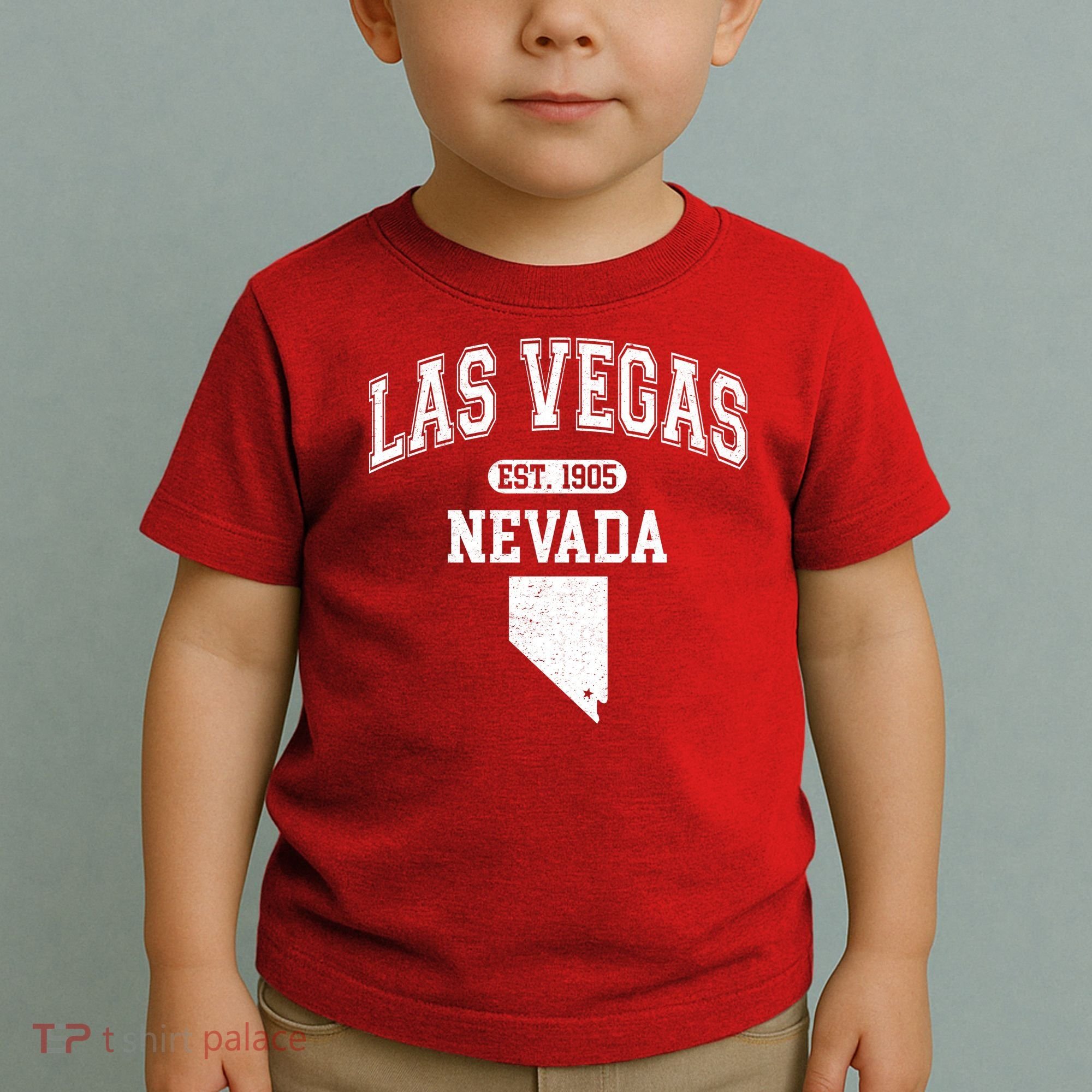 Las Vegas Nevada Est 1905 Varsity Toddler T-Shirt