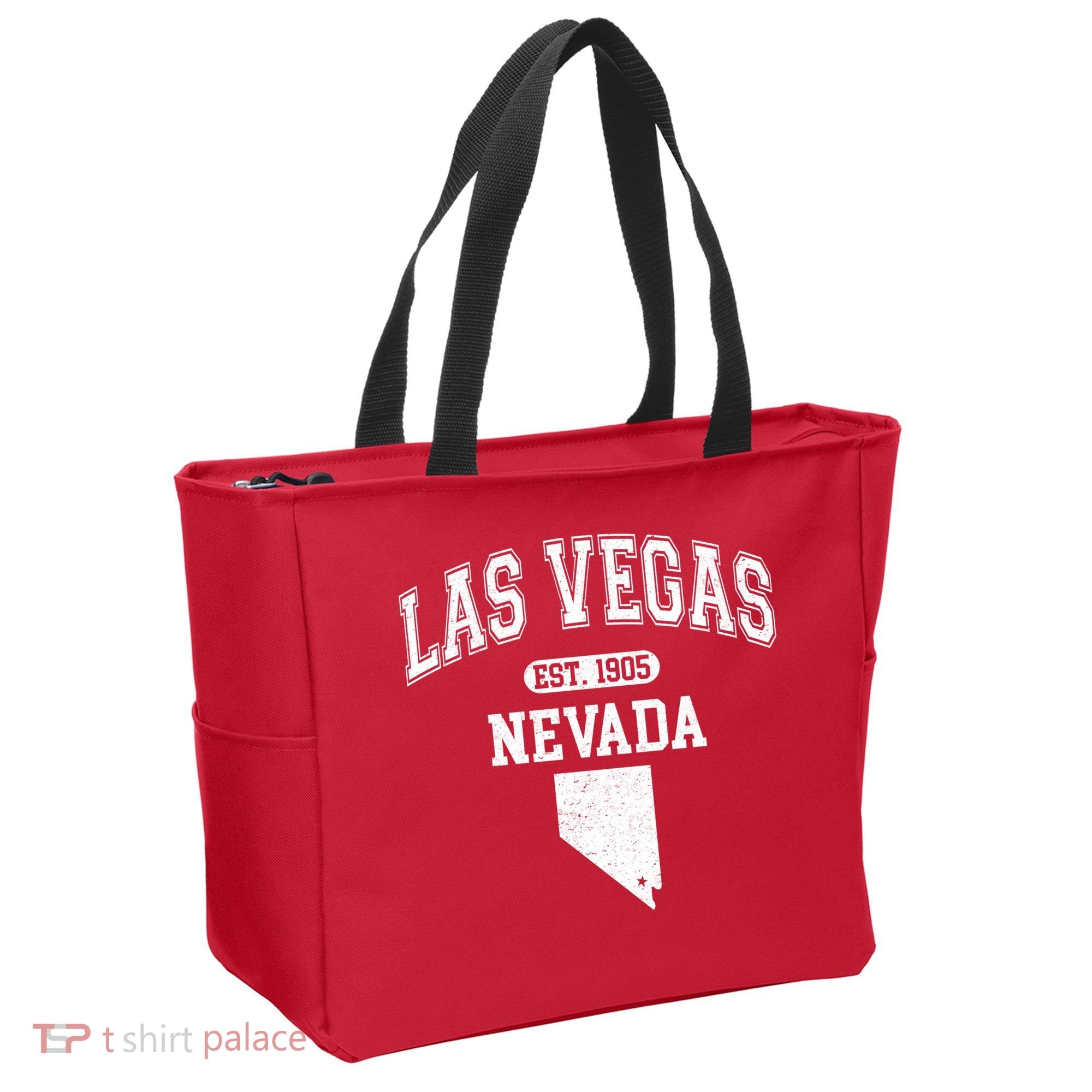 Las Vegas Nevada Est 1905 Varsity Tote Bag
