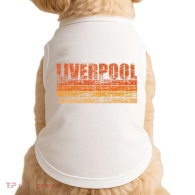 Liverpool Vintage Retro England Doggie Tank