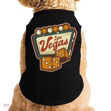 Las Vegas Retro Sign Doggie Tank