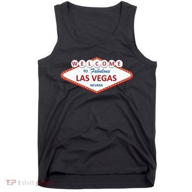 Las Vegas Sign Nevada Aesthetic Tank Top