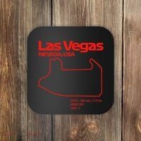 Las Vegas Street Circuit Formula Racing Sport Coaster thumb 0