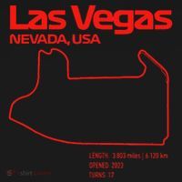 Las Vegas Street Circuit Formula Racing Sport Women's Tank Top thumb 5