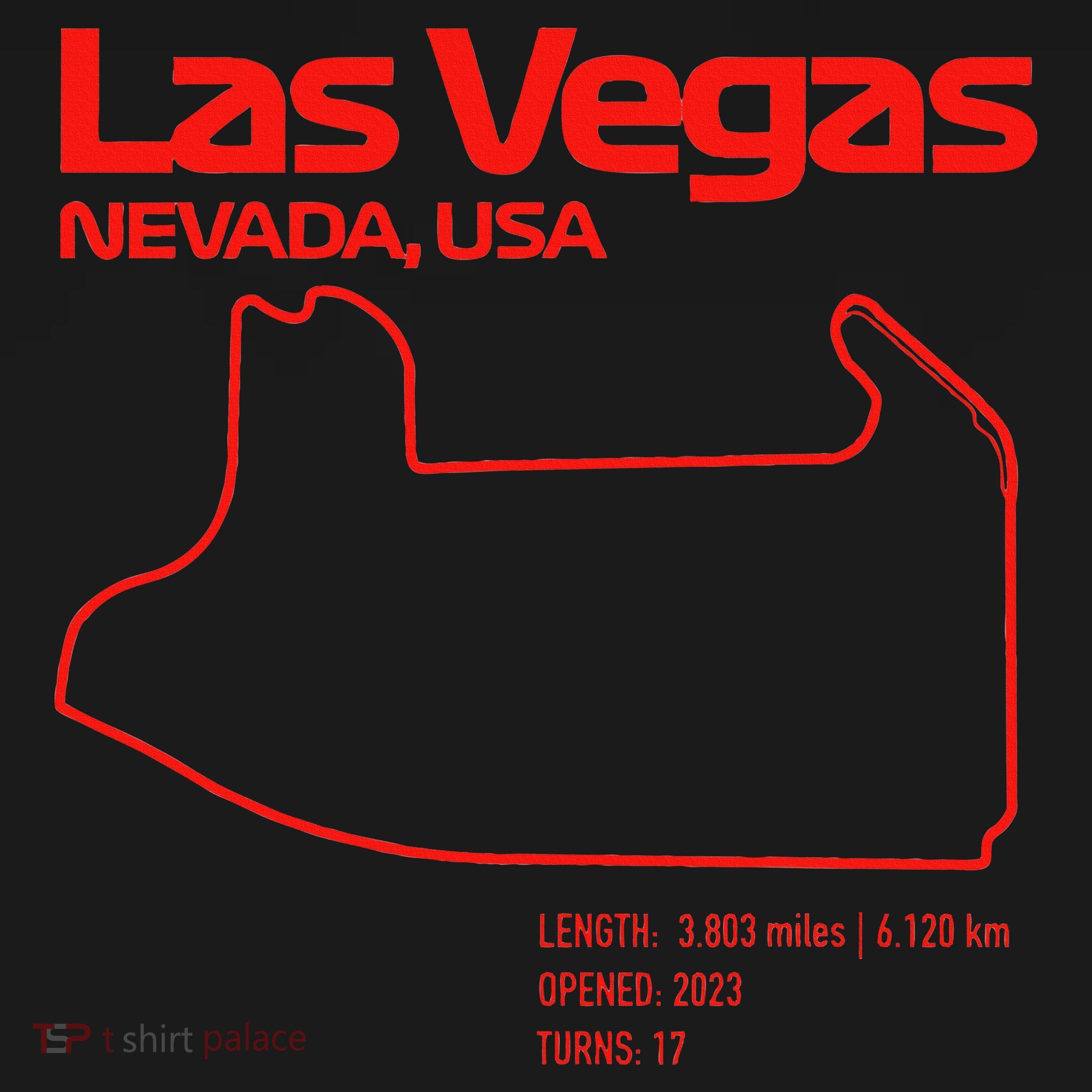 Las Vegas Street Circuit Formula Racing Sport Women's Tank Top