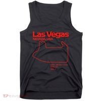 Las Vegas Street Circuit Formula Racing Sport Tank Top thumb 0