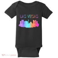 Las Vegas Skyline Baby Bodysuit thumb 0