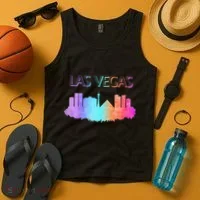 Las Vegas Skyline Tank Top thumb 4