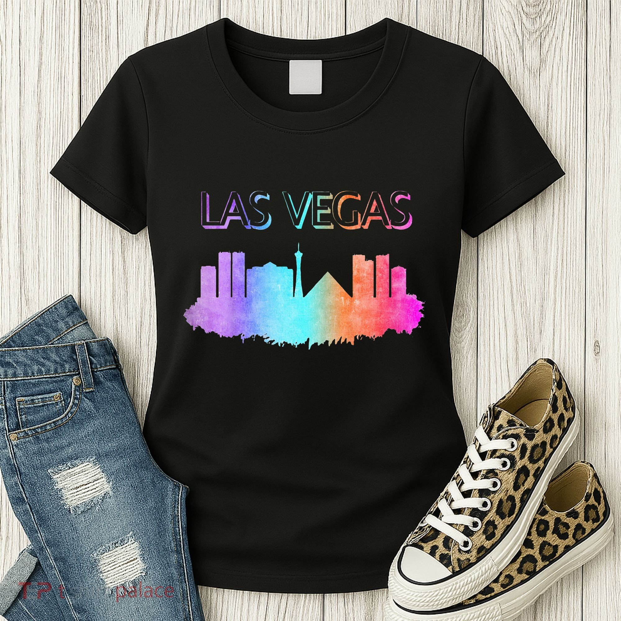 Las Vegas Skyline Women's T-Shirt
