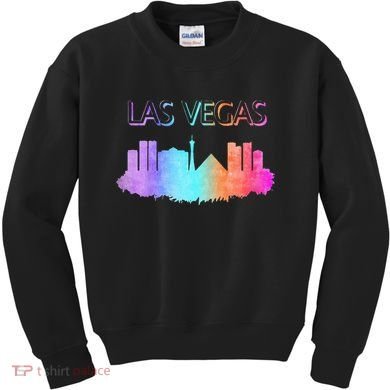 Las Vegas Skyline Kids Sweatshirt