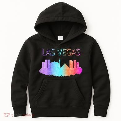 Las Vegas Skyline Kids Hoodie