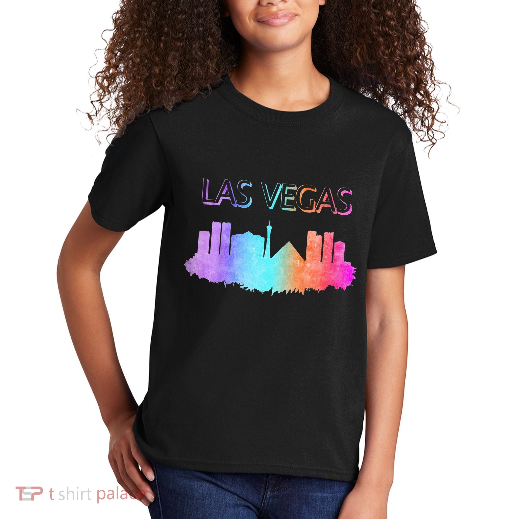 Las Vegas Skyline Kids T-Shirt