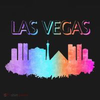 Las Vegas Skyline Kids T-Shirt thumb 4