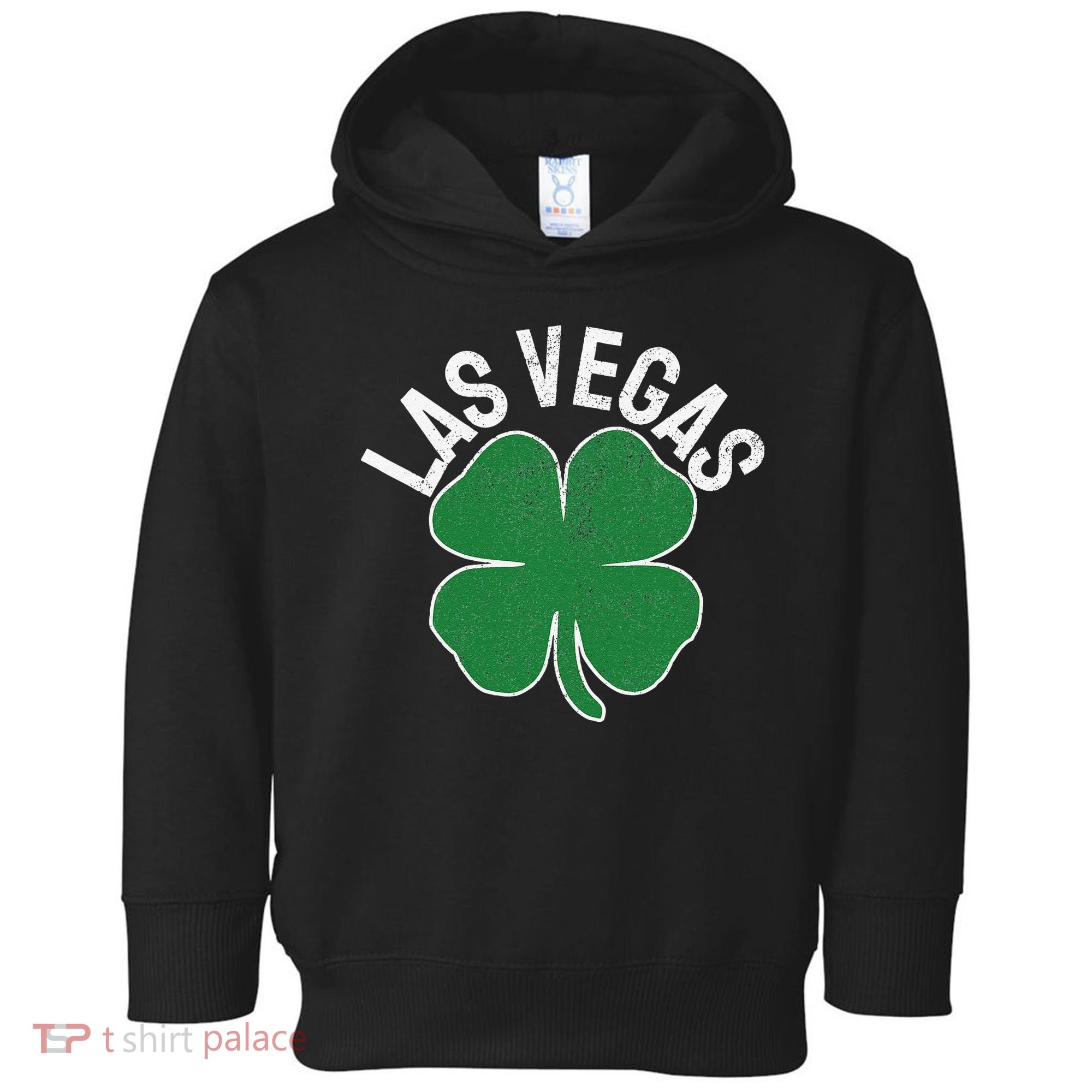 Las Vegas Shamrock St. Patrick's Day Saint Paddy's Irish Toddler Hoodie