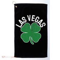 Las Vegas Shamrock St. Patrick's Day Saint Paddy's Irish Golf Towel thumb 0