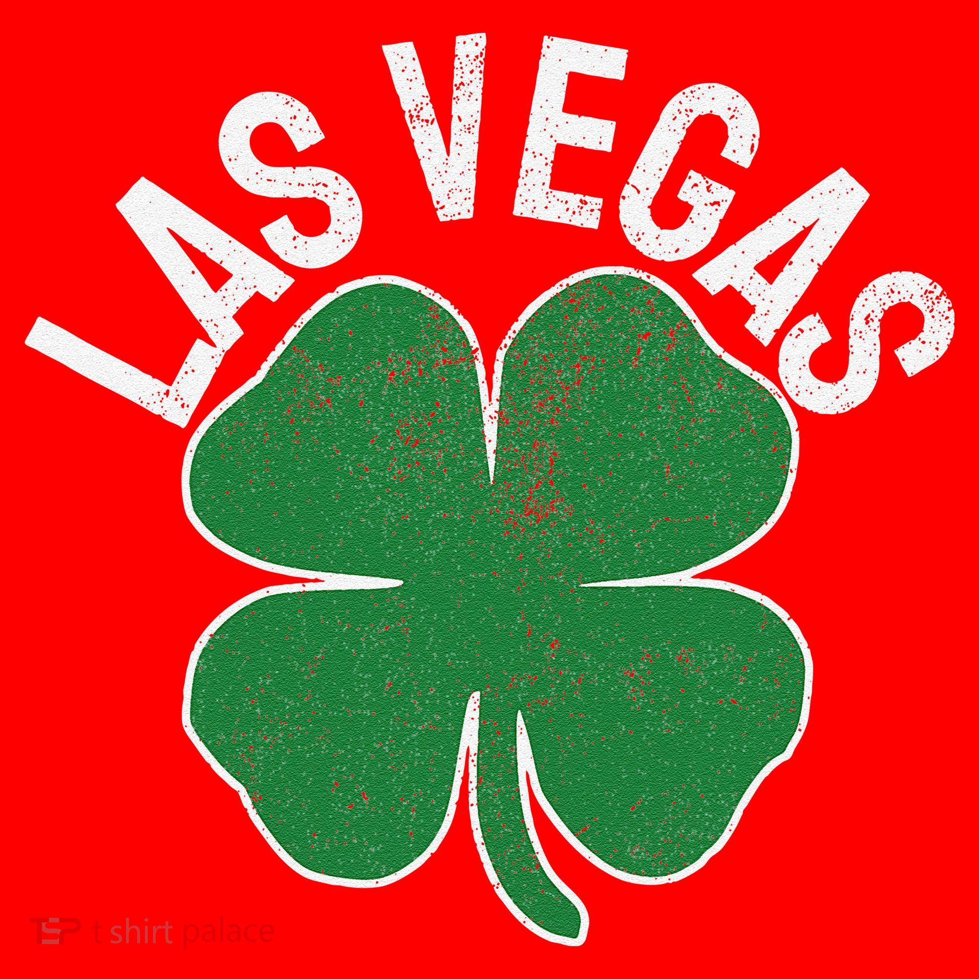 Las Vegas Shamrock St. Patrick's Day Saint Paddy's Irish Santa Hat