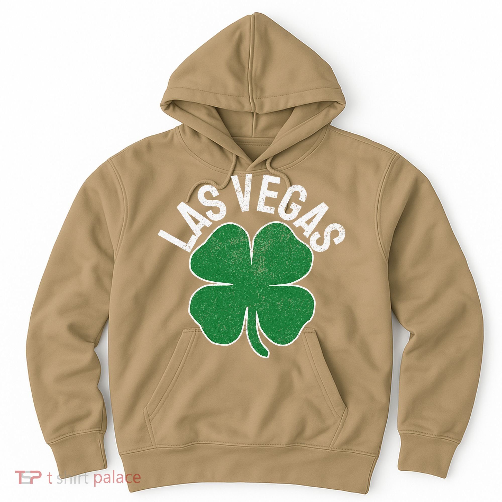 Las Vegas Shamrock St. Patrick's Day Saint Paddy's Irish Hoodie