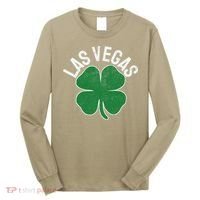 Las Vegas Shamrock St. Patrick's Day Saint Paddy's Irish Long Sleeve Shirt thumb 0