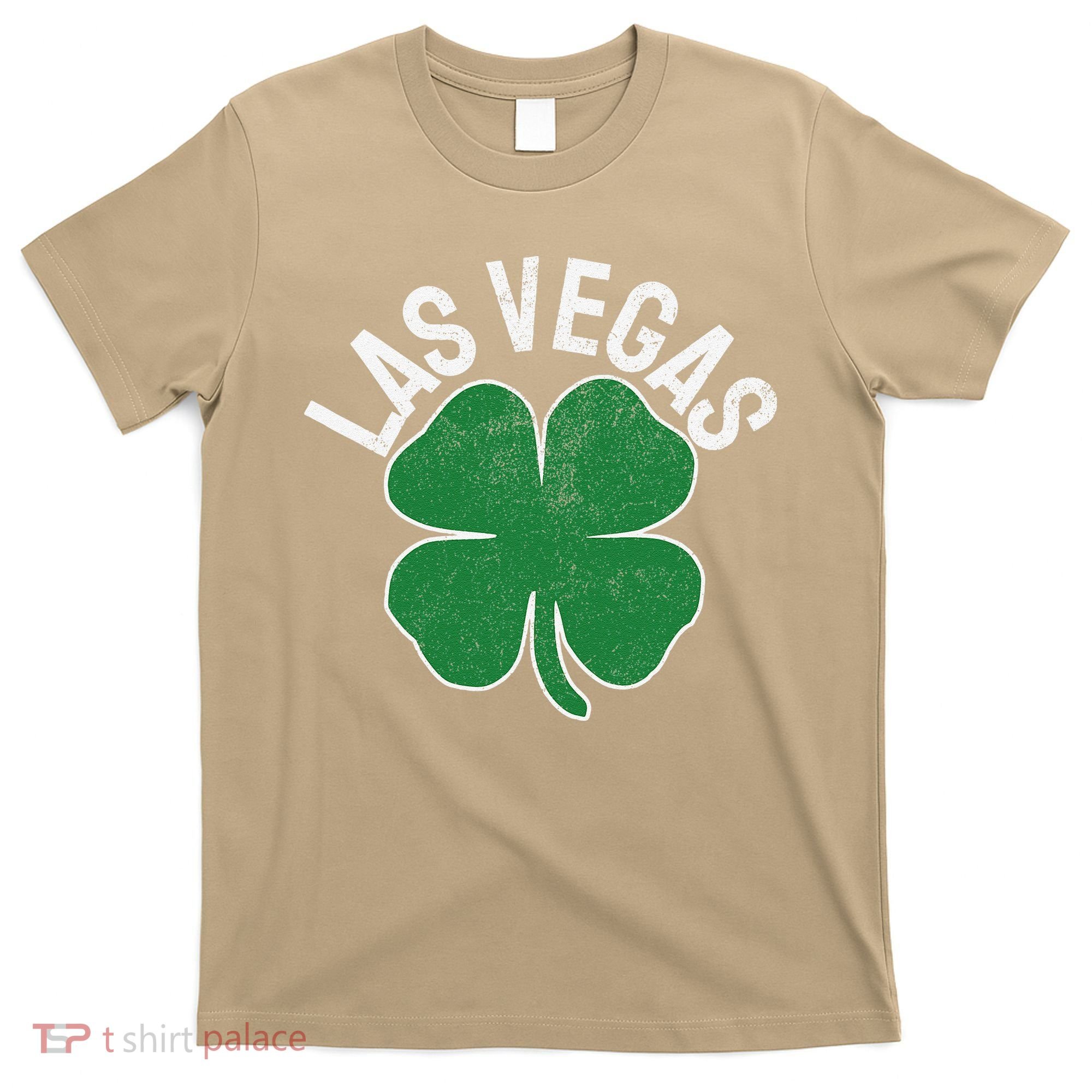 Las Vegas Shamrock St. Patrick's Day Saint Paddy's Irish T-Shirt